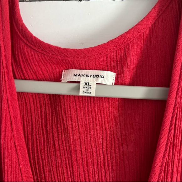 Max Studio Red Maxi Dress - Picture 6 of 6
